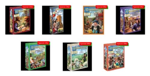 Carcassonne Expansions